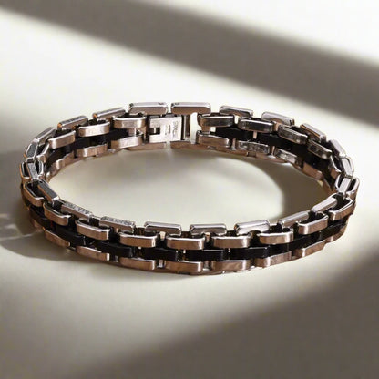 Two Tone Stainless Bracelet