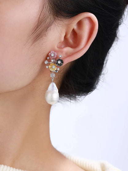 Fioritura di Perle - Earrings