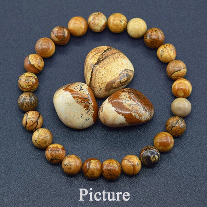 Genuine Natural Stone Bracelets (21 Different Stone Colors!)