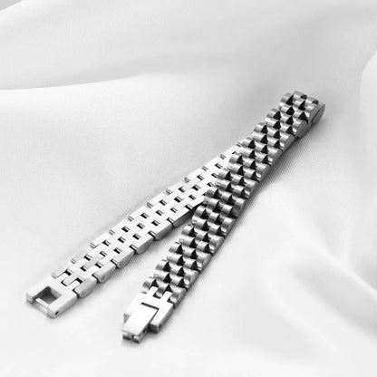 5 Color Choice Stainless Steel Watch Bracelet Style