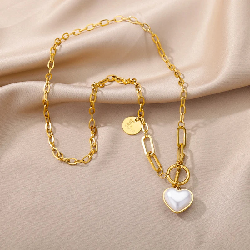 Stainless Steel Multilayer Necklace (26 Styles)