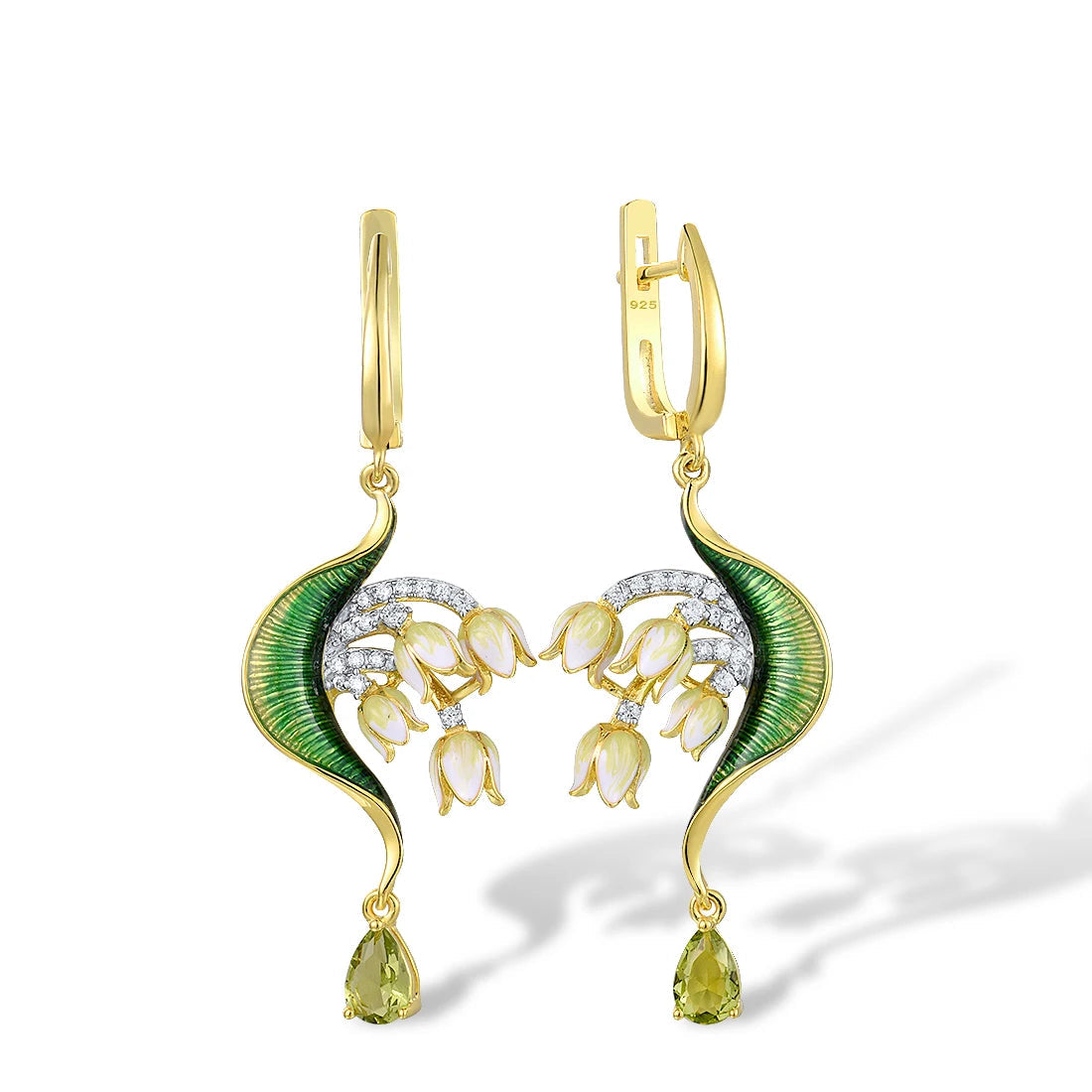 Grappolo di Foglie - Earrings