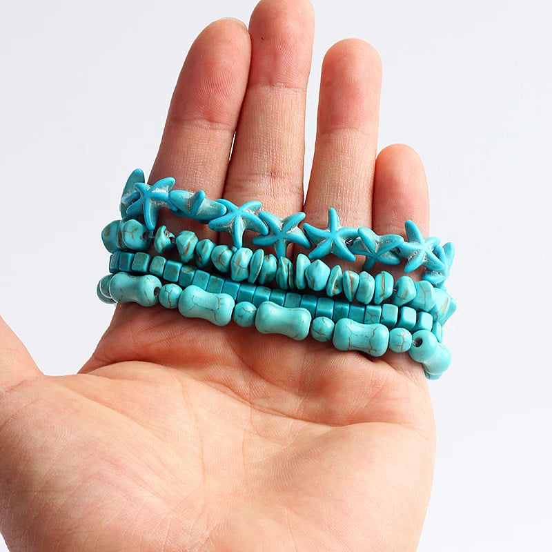 Bohemian Turquoise Bead Bracelets (26 Styles!)