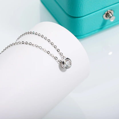 4mm CZ 925 Sterling Silver Necklace