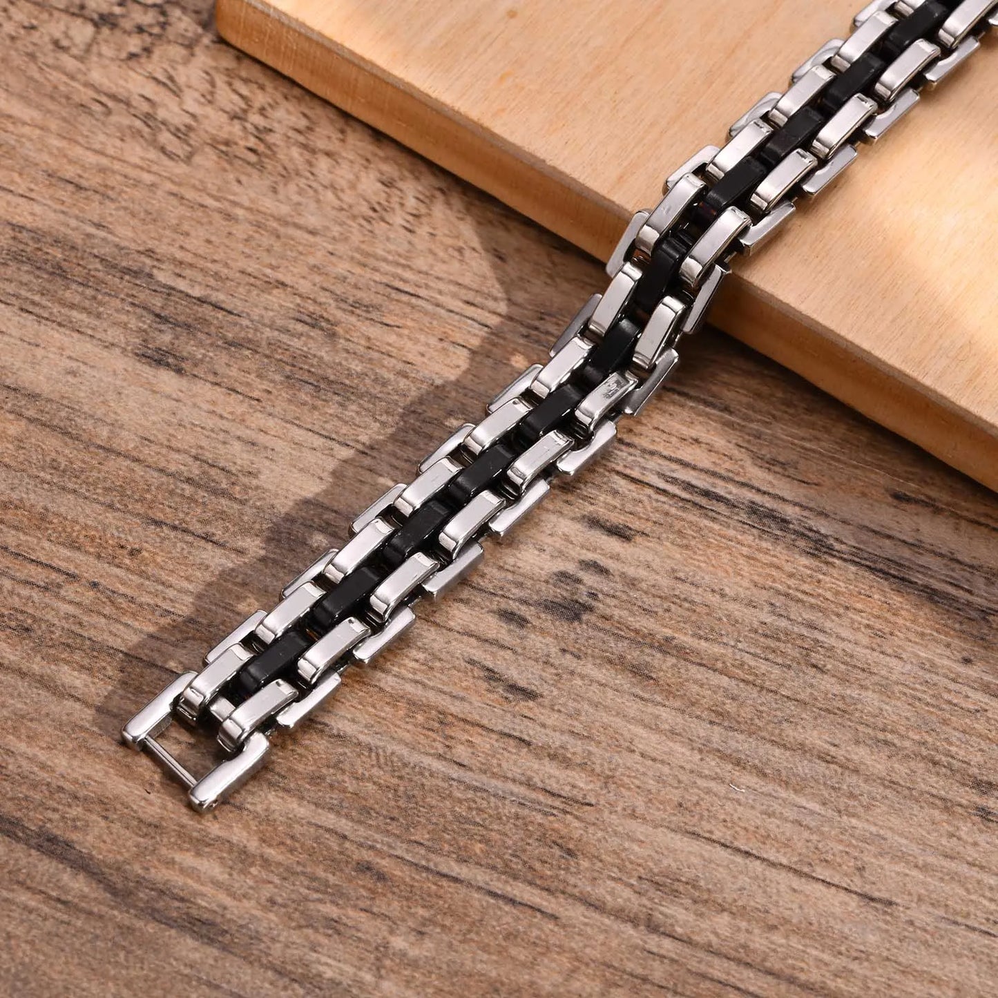 Two Tone Stainless Bracelet