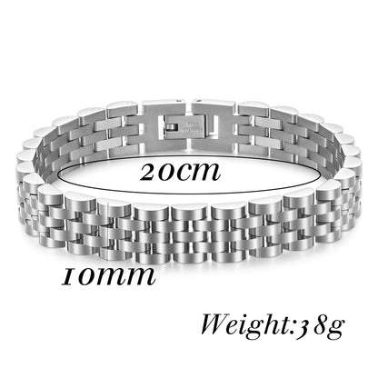 5 Color Choice Stainless Steel Watch Bracelet Style