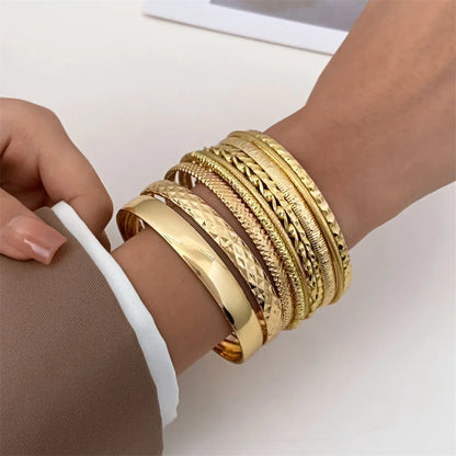 Gold or Silver Stainless Steel Bracelets