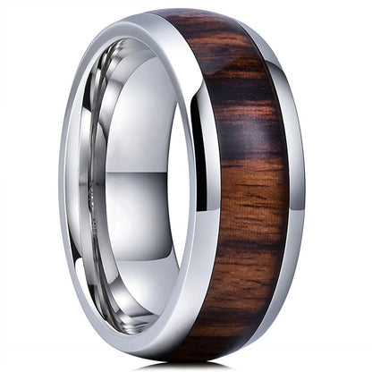 8mm Stainless Inlaid Bands (14 Styles)