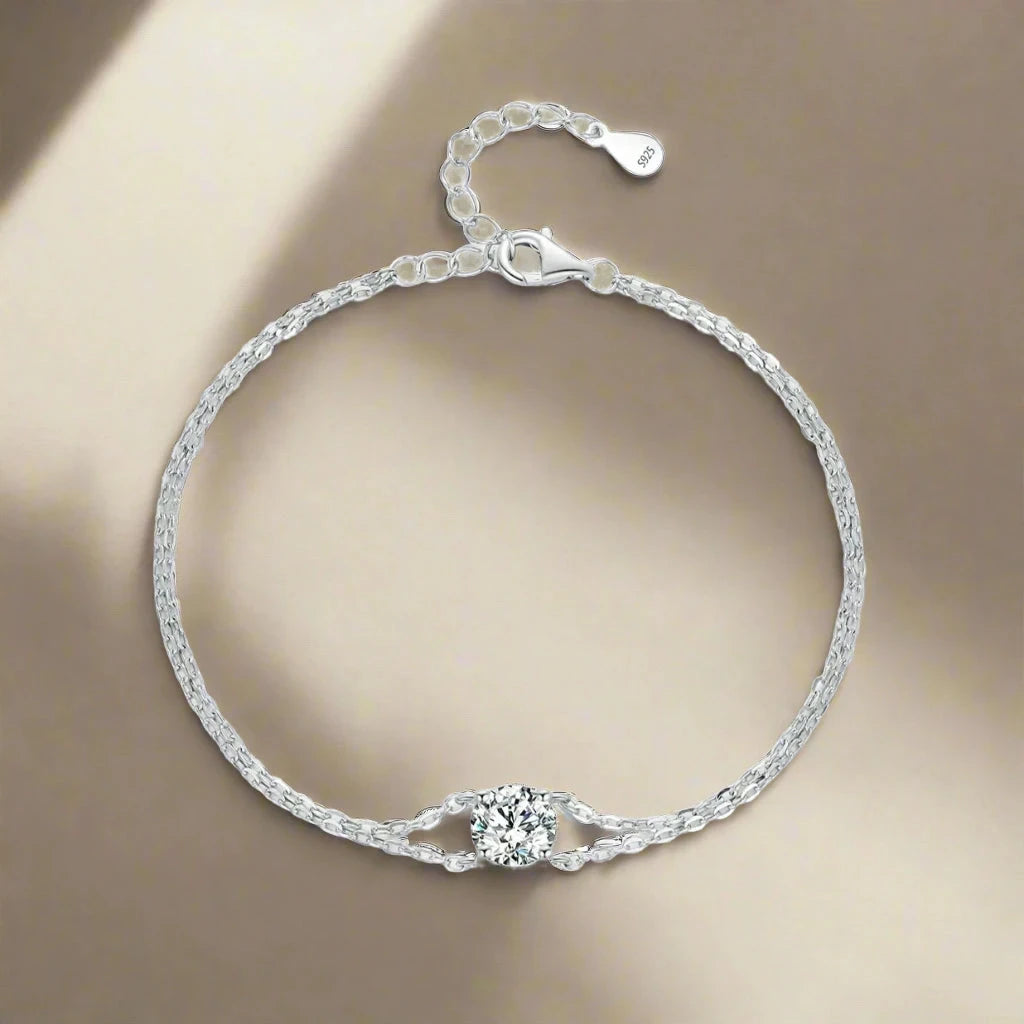 CZ Bracelet 925 Sterling Silver