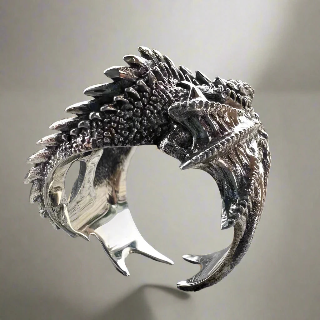 Adjustable Opening Dragon Ring