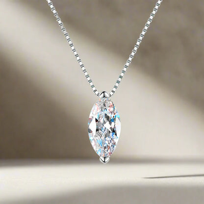 1CT Moissanite Or CZ 925 Sterling Silver