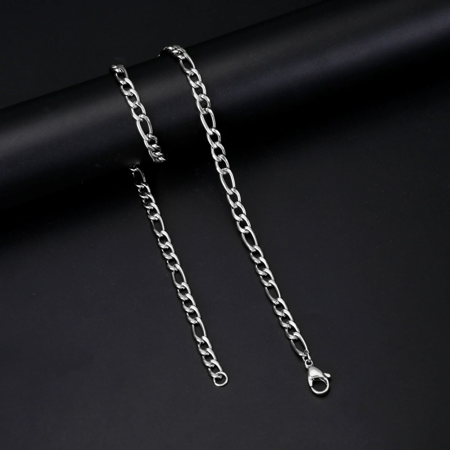 Gold Or Silver Stainless Steel Figaro Chain