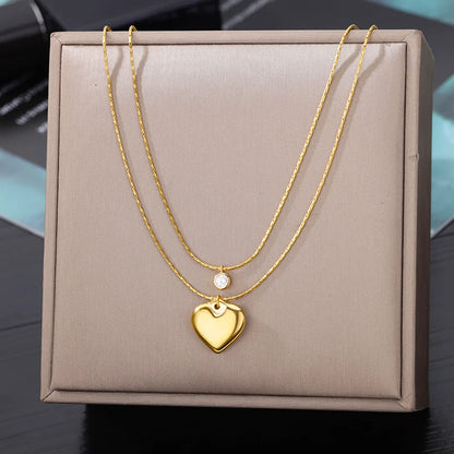 Stainless Steel Multilayer Necklace (26 Styles)