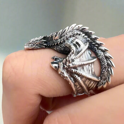 Adjustable Opening Dragon Ring