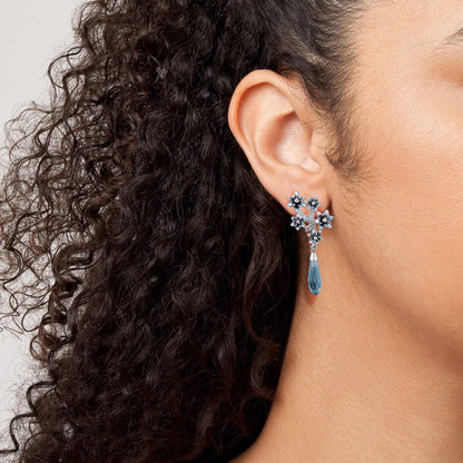 Lampadario Blu - Earrings