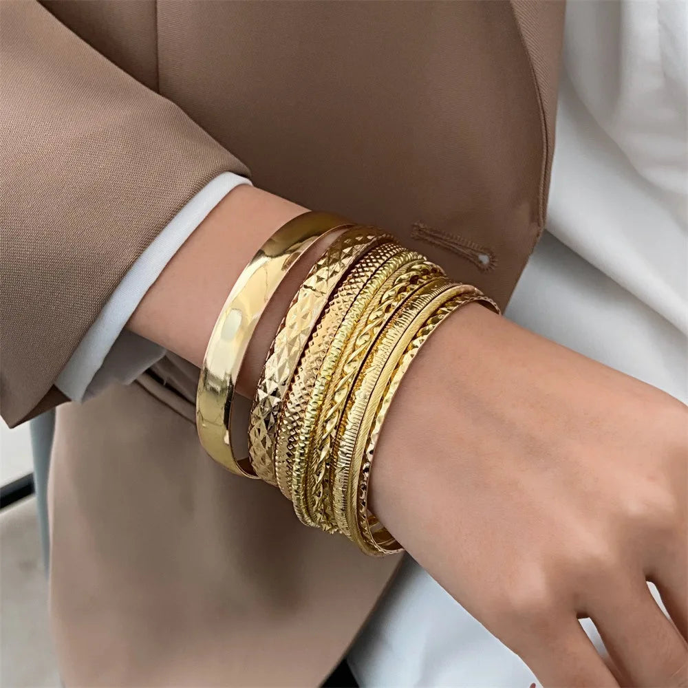 Gold or Silver Stainless Steel Bracelets