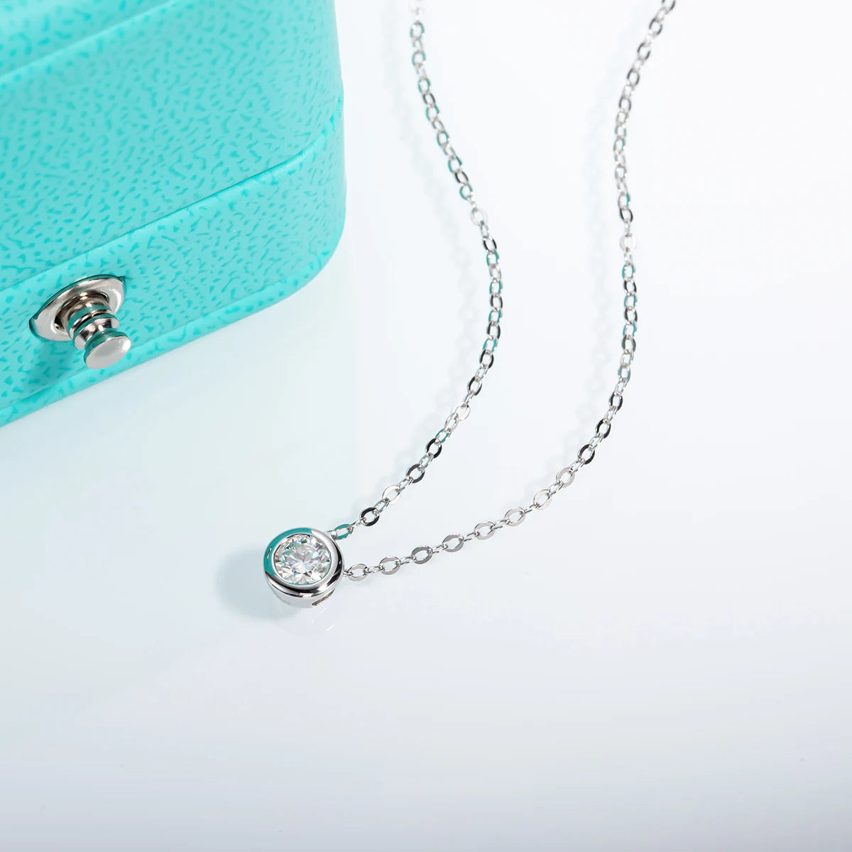 4mm CZ 925 Sterling Silver Necklace