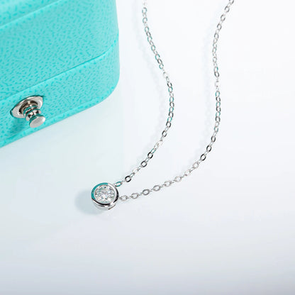 4mm CZ 925 Sterling Silver Necklace