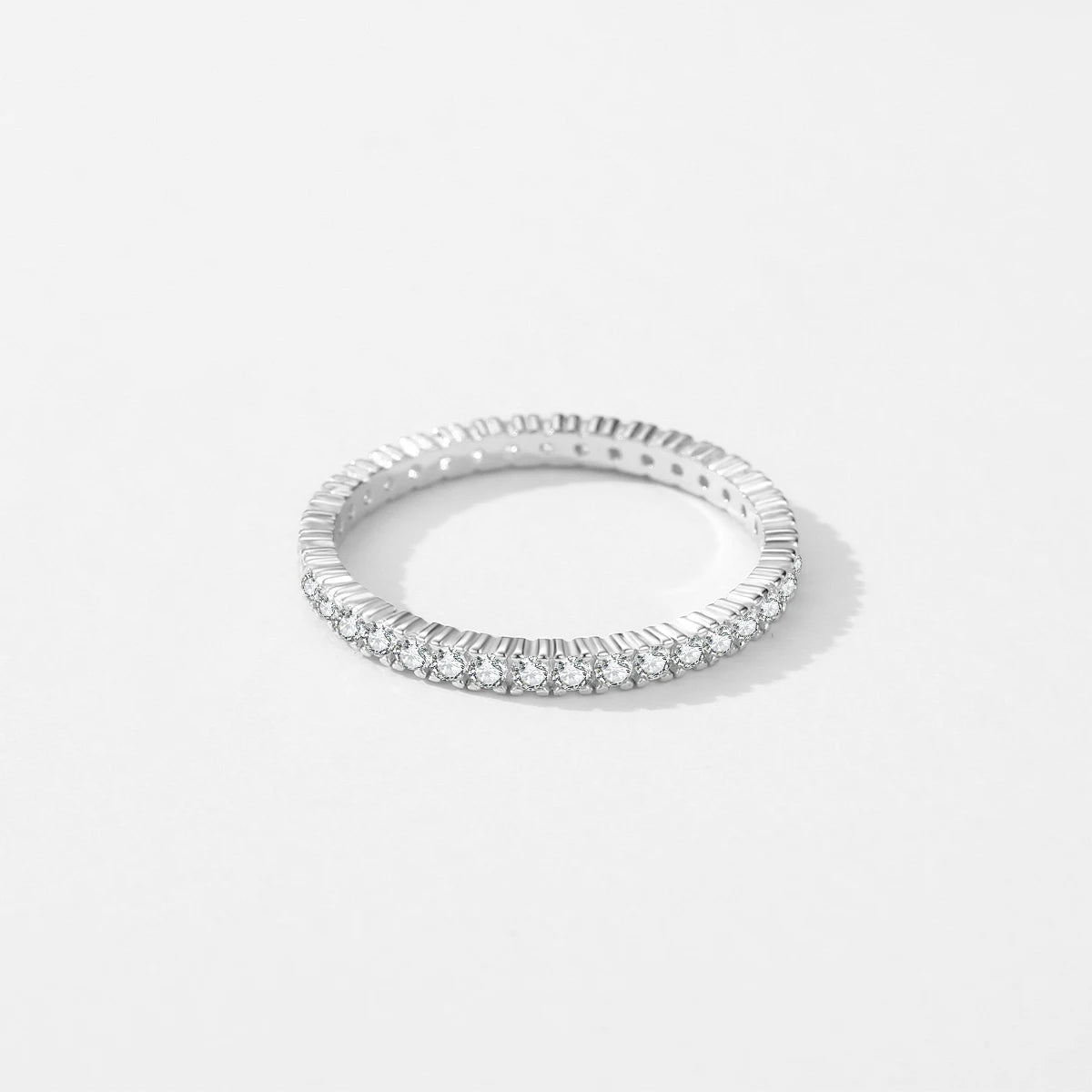 925 Sterling Silver Zirconia Bands