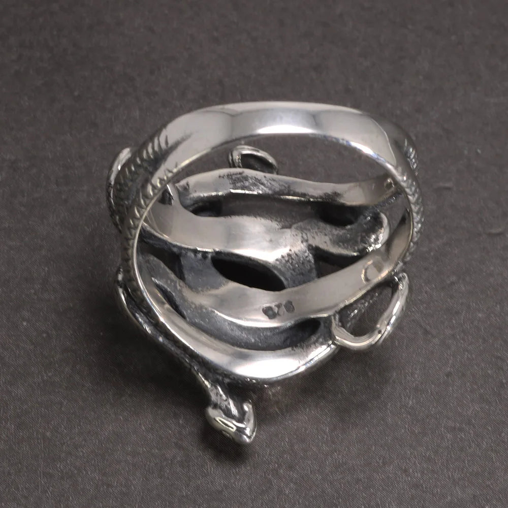 925 Sterling Silver Snake Ring