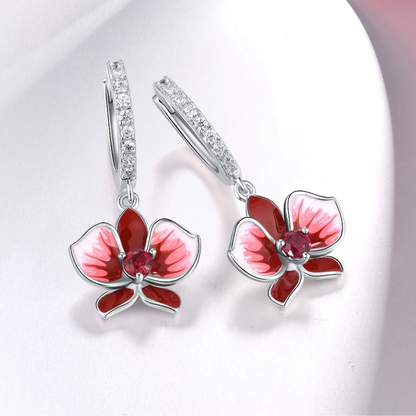 Cuore Rubino - Earrings