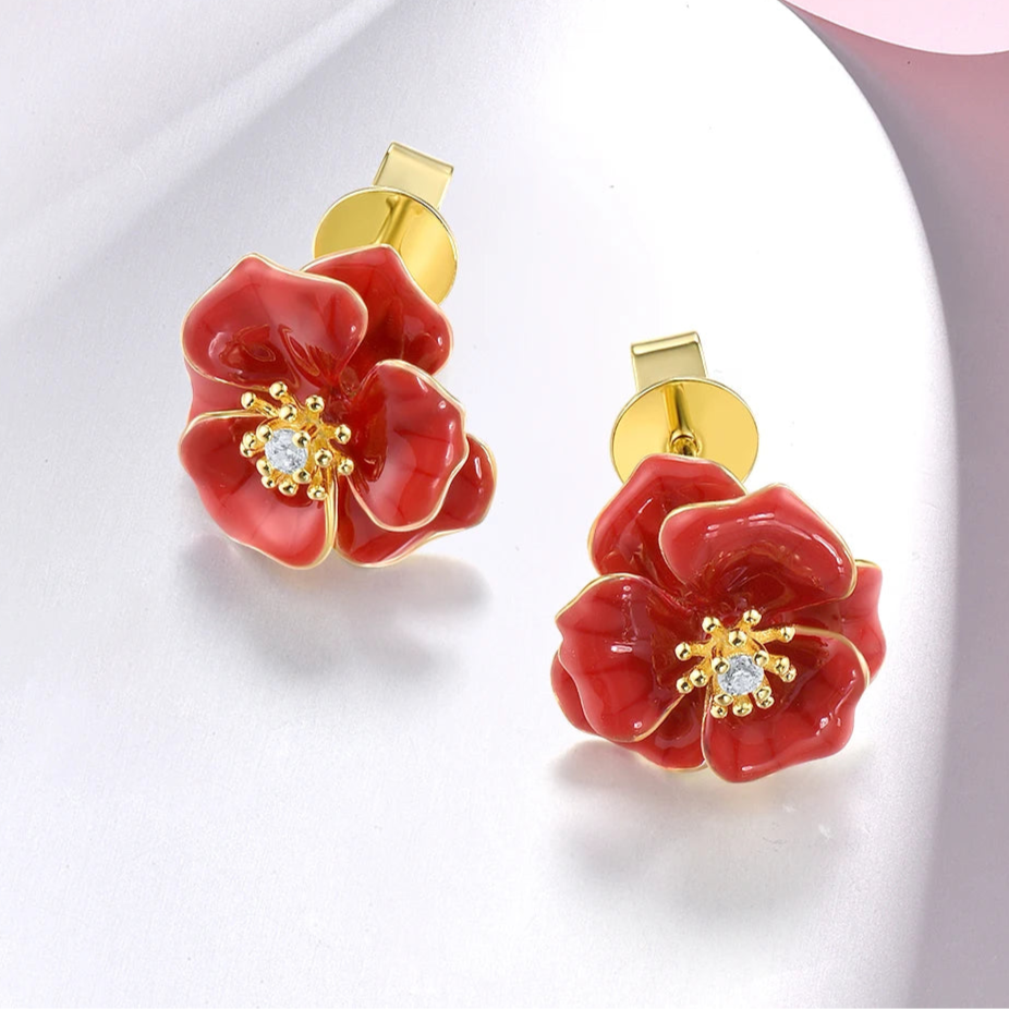 Rosa Rossa - Earrings