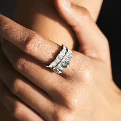 925 Sterling Silver Textured Ring