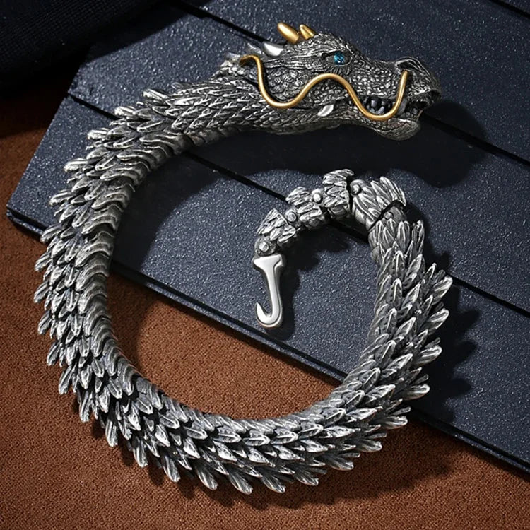 Handmade Three-dimensional Dragon Bracelet