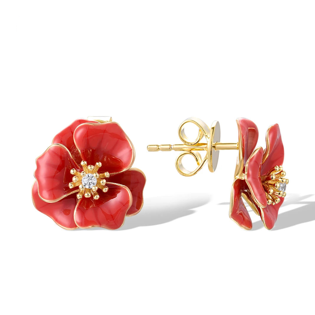 Rosa Rossa - Earrings