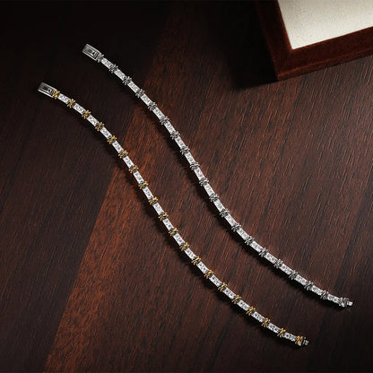 Moissanite Diamond Tennis Bracelets 925 Sterling Silver