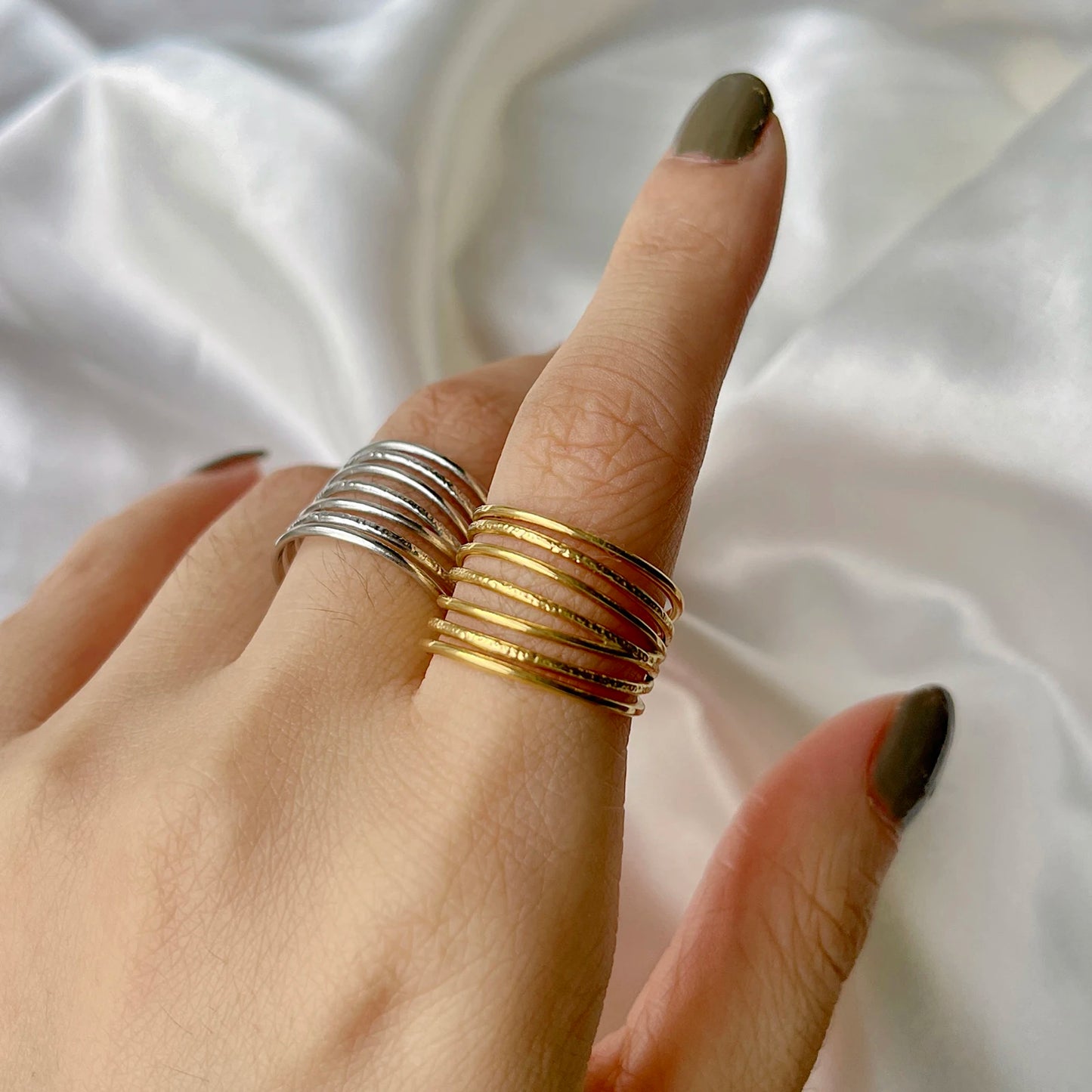 Adjustable Opening Stainless Rings (48 Styles!)