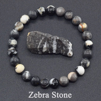 Genuine Natural Stone Bracelets (21 Different Stone Colors!)