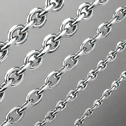 Stainless Steel Belcher Chain 1.6mm-5mm