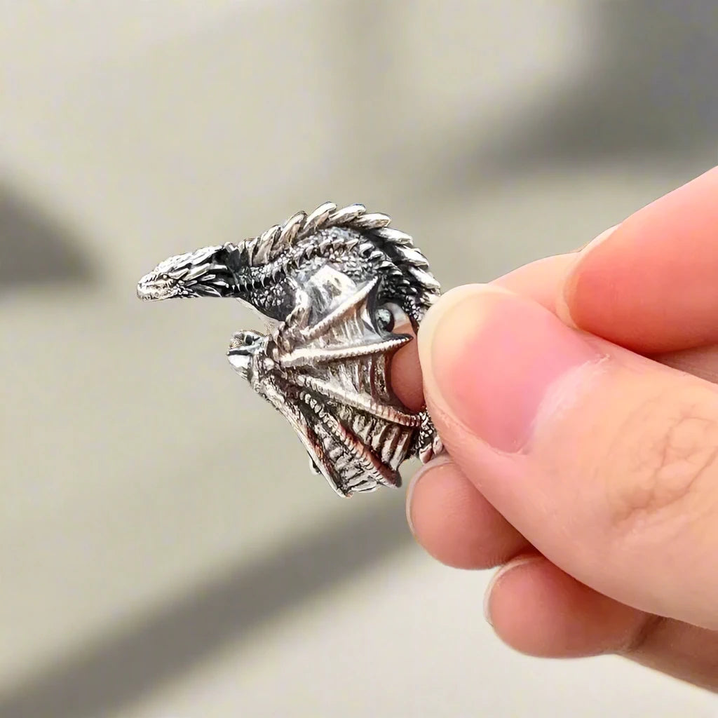 Adjustable Opening Dragon Ring