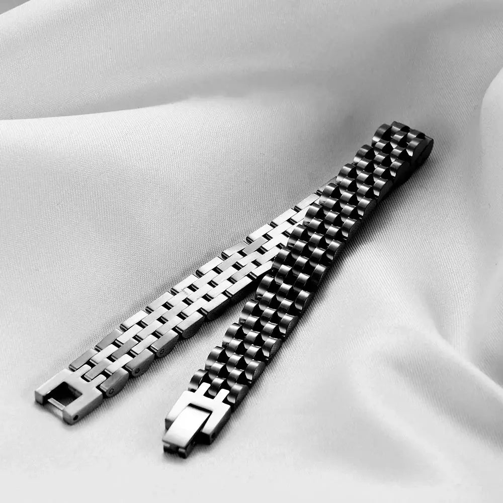 5 Color Choice Stainless Steel Watch Bracelet Style