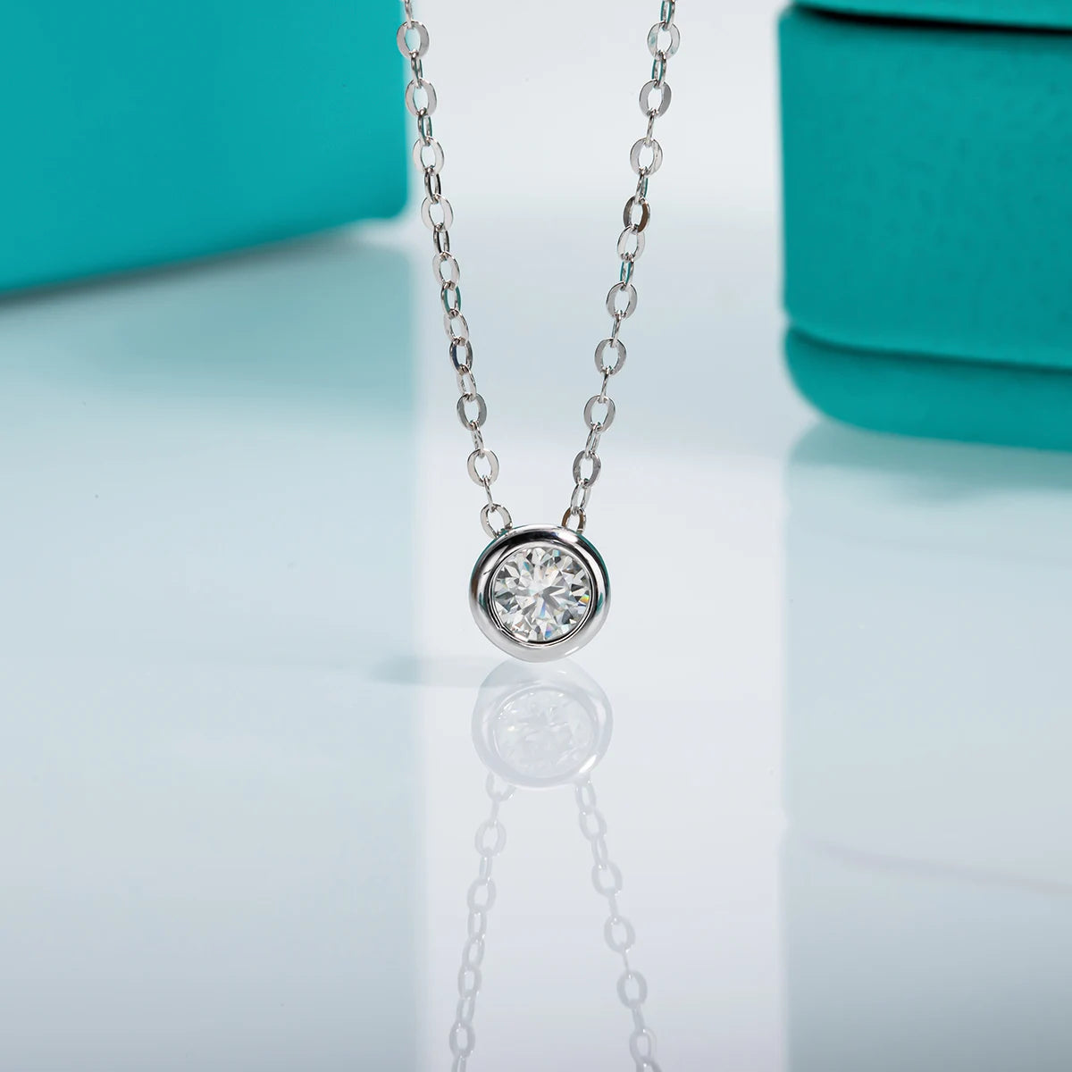 4mm CZ 925 Sterling Silver Necklace