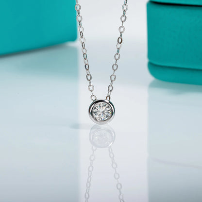 4mm CZ 925 Sterling Silver Necklace