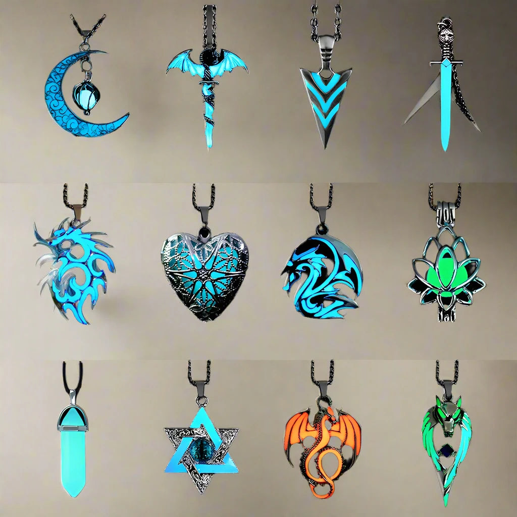 Luminous Glow In The Dark Necklaces (32 Styles!)