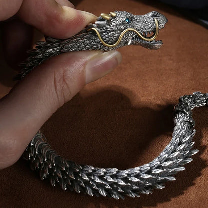 Handmade Three-dimensional Dragon Bracelet