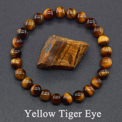 Genuine Natural Stone Bracelets (21 Different Stone Colors!)