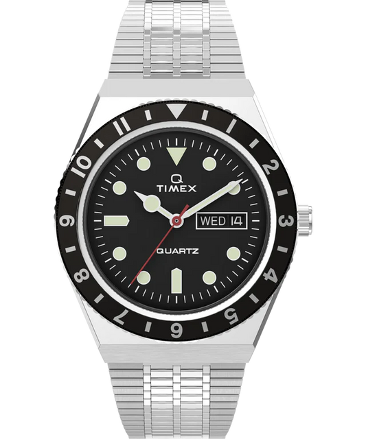 Q Timex Reissue 38mm Stainless Steel Bracelet Watch