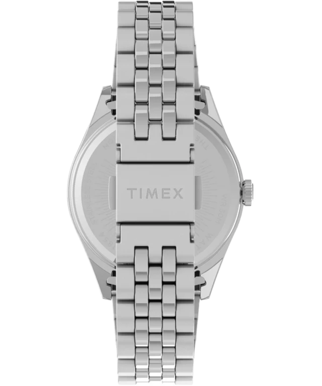 Timex Legacy Day and Date 36mm Stainless Steel Bracelet Watch