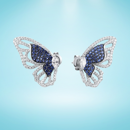 Farafalla Blu - Earrings