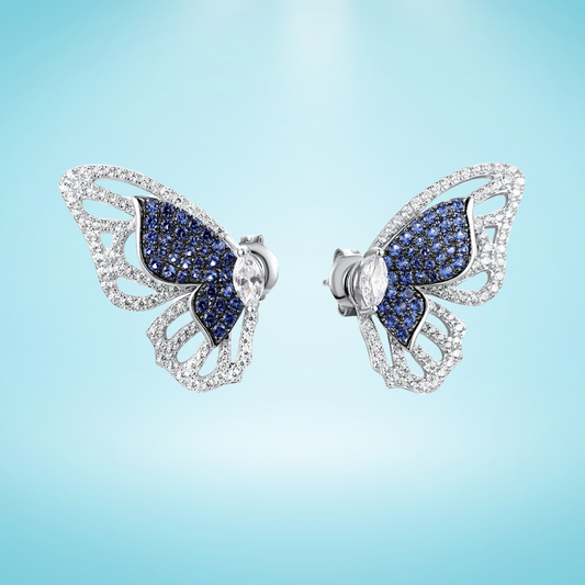 Farafalla Blu - Earrings