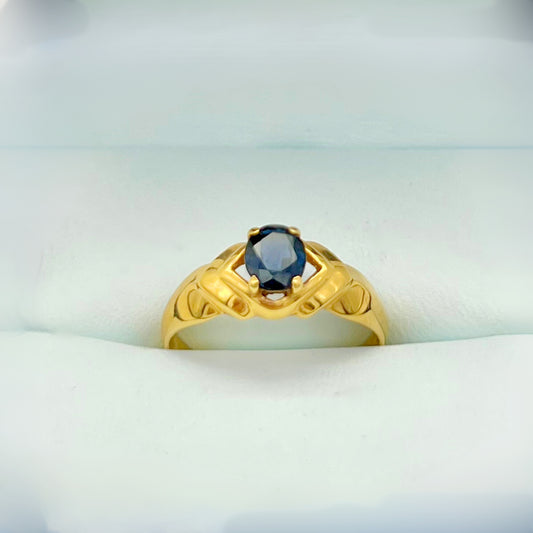 18ct, Sapphire