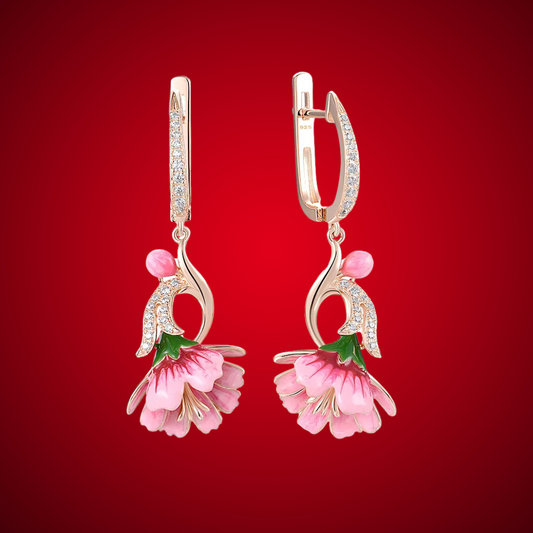 Fiore Pressato - Earrings