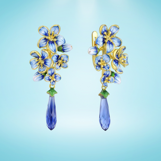 Lampadario di Fiori - Earrings