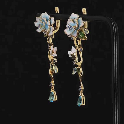 Fiorito Bianco - Earrings