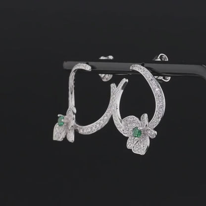 Foglia di Giada - Earrings